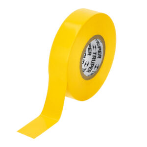 Alternative view of Cinta de aislar de 18 m x 19 mm, amarilla, TRUPER
