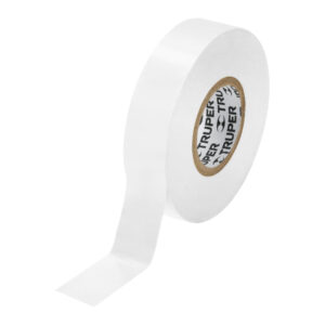 Alternative view of Cinta de aislar de 18 m x 19 mm, blanca, TRUPER