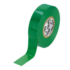 Cinta de aislar de 18 m x 19 mm, verde, TRUPER - Imagen 2