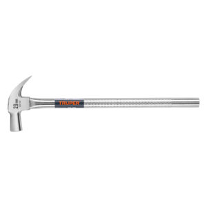 Martillo cabeza cónica 29 mm uña curva, mango tubular,TRUPER