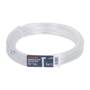 Manguera de Nivel, 1/4', rollo de 3m, TRUPER