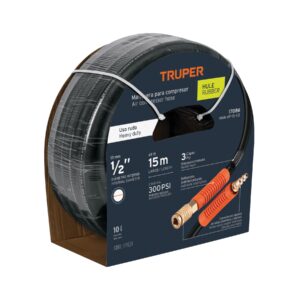 Alternative view of Manguera para compresor, de hule, 15m x 1/2', TRUPER