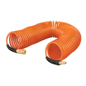Manguera para compresor, tipo resorte, 15.2 m x 1/4', TRUPER
