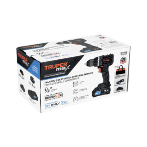 Taladro 1/2', 20V, 2 baterías 2Ah, MAX - Imagen 6