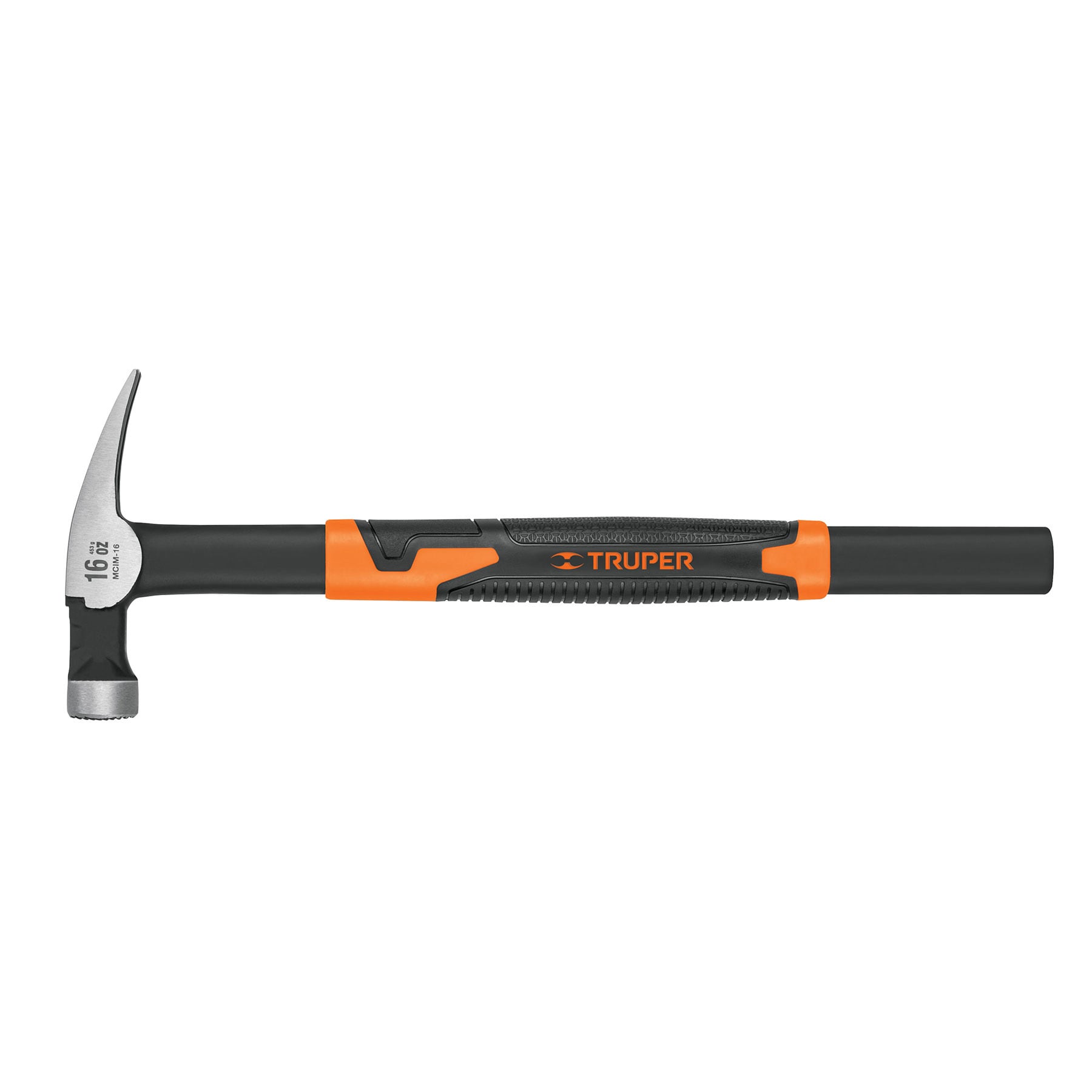 Martillo tubular para cimbra 16 oz uña recta, mango acero - Imagen 2