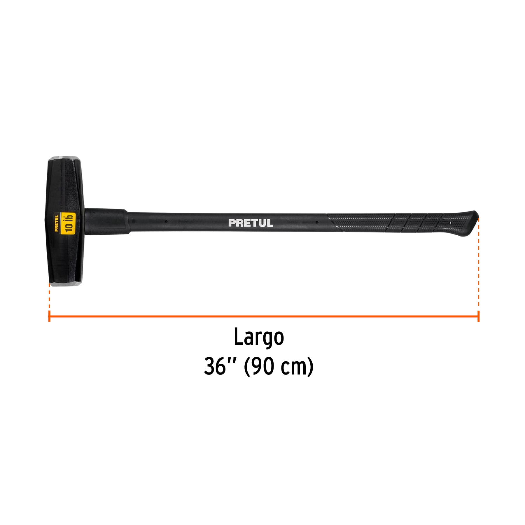 Marro tipo Nevada 10 lbs. mango 36', PRETUL - Imagen 4