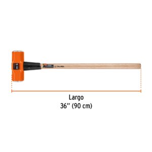 Marro octagonal 20 lb, mango de madera 36', TRUPER - Imagen 4