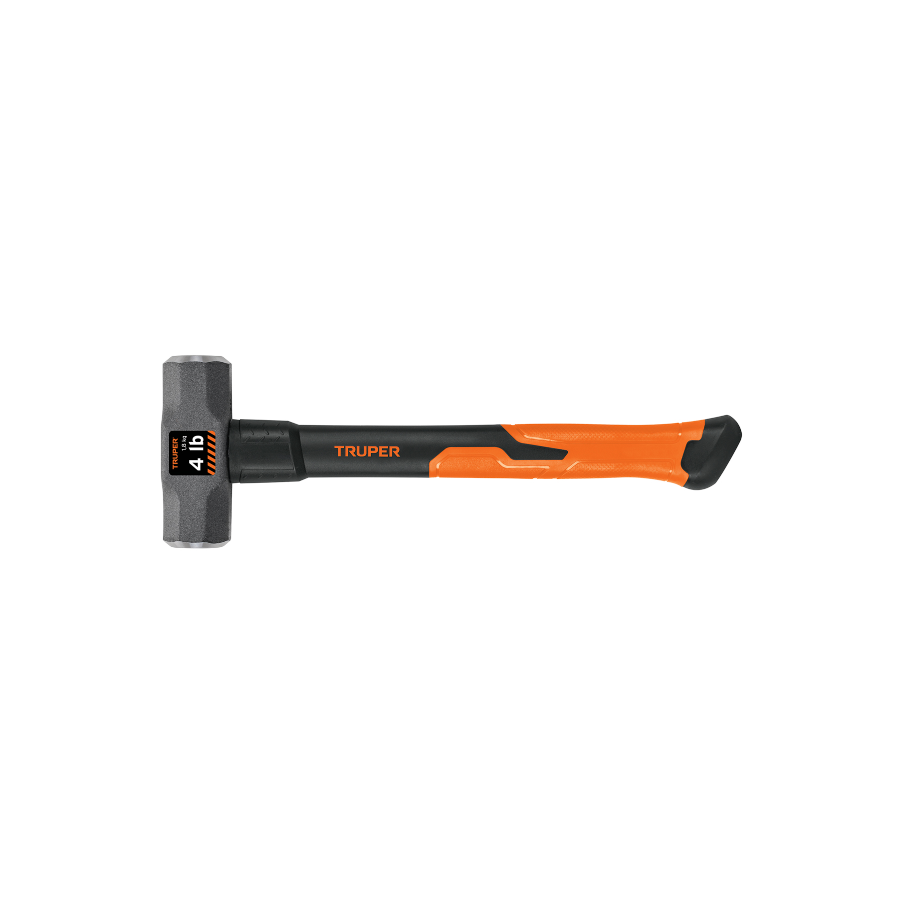 Marro octagonal 4 lb, mango de fibra de vidrio 14', TRUPER - Imagen 2