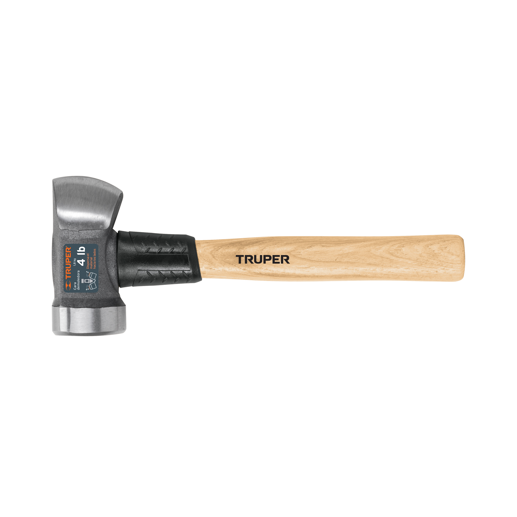 Marro demoledor 4 lb, mango 12', TRUPER - Imagen 2