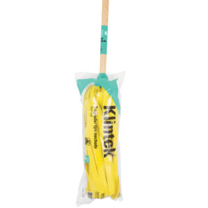 Trapeador de microfibra lisa, bastón de 120 cm, KLINTEK - Imagen 5