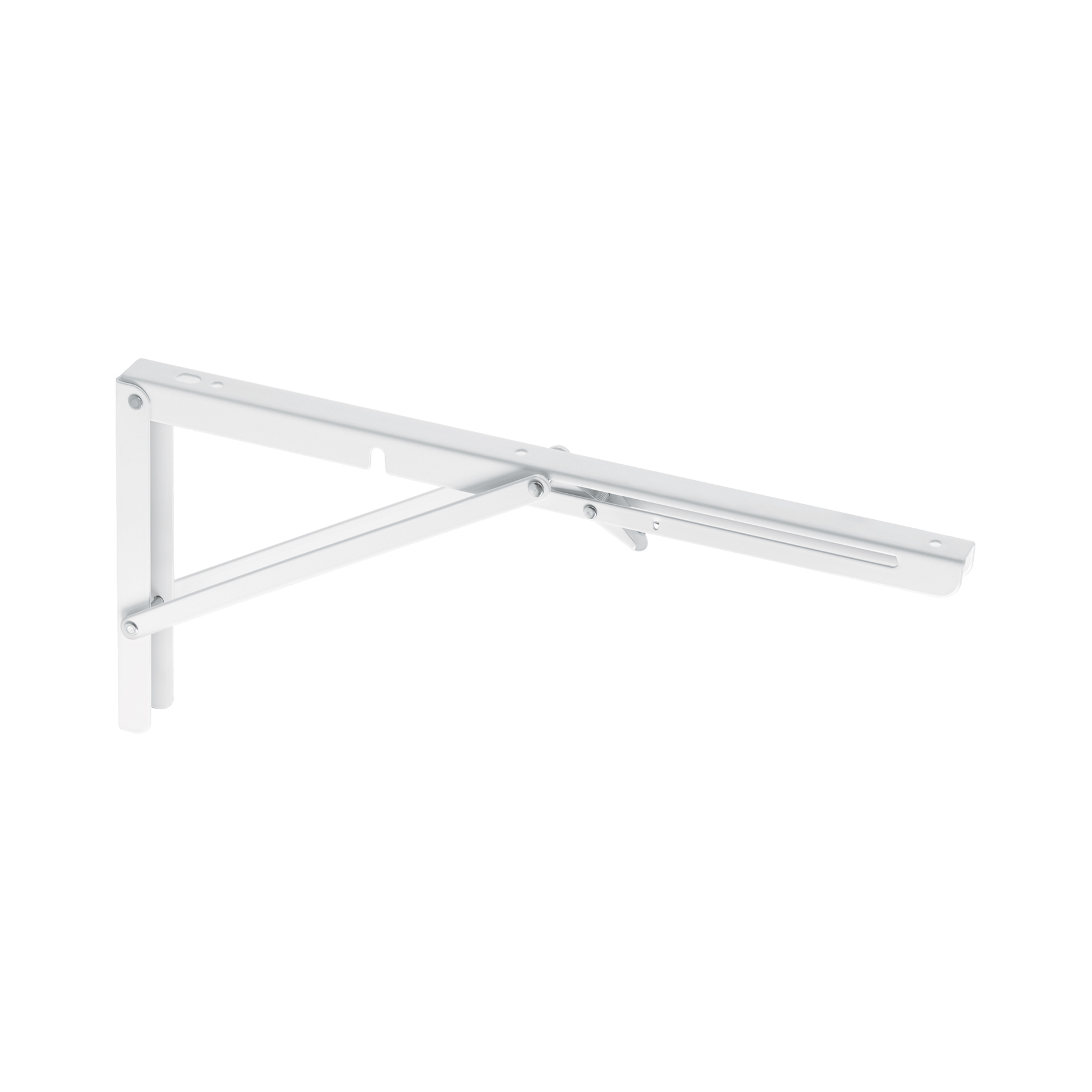 Ménsula plegable de acero blanca 8' x 16', FIERO - Imagen 2