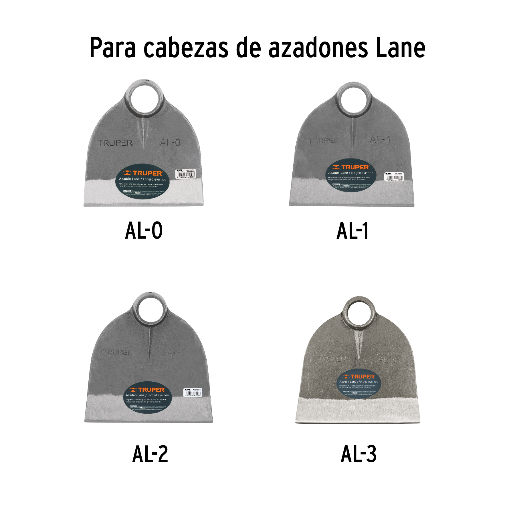 Mango de fibra 54' para azadones lane y martillo, TRUPER - Imagen 6