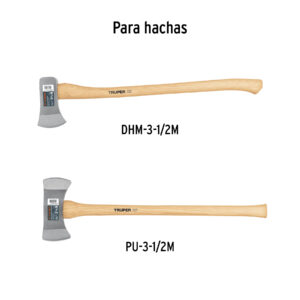Mango hickory 35' para hacha doble y Pulaski 3-1/2lb, TRUPER - Imagen 4