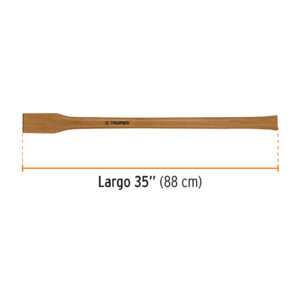 Mango hickory 35' para hacha doble y Pulaski 3-1/2lb, TRUPER - Imagen 3