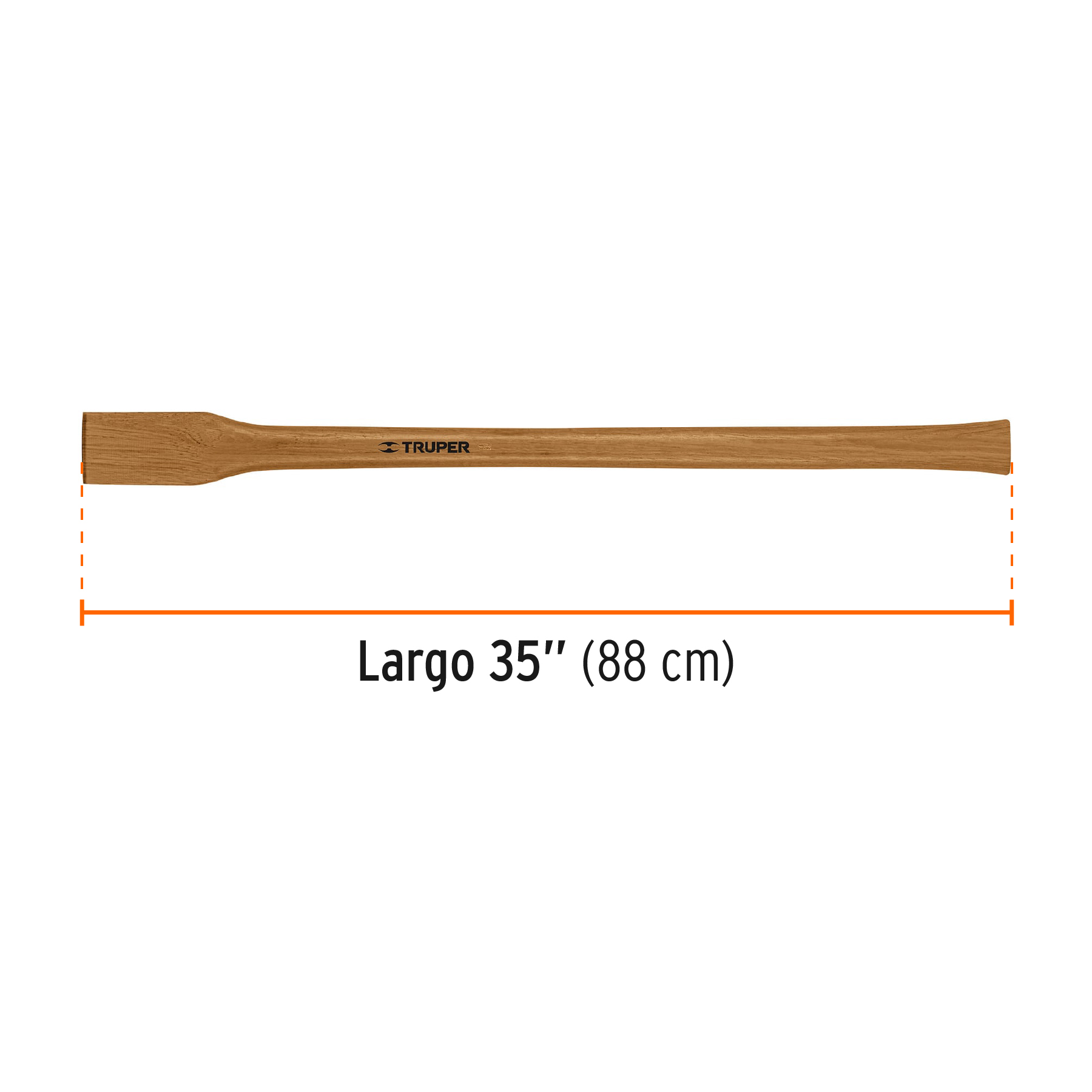 Mango hickory 35' para hacha doble y Pulaski 3-1/2lb, TRUPER - Imagen 3