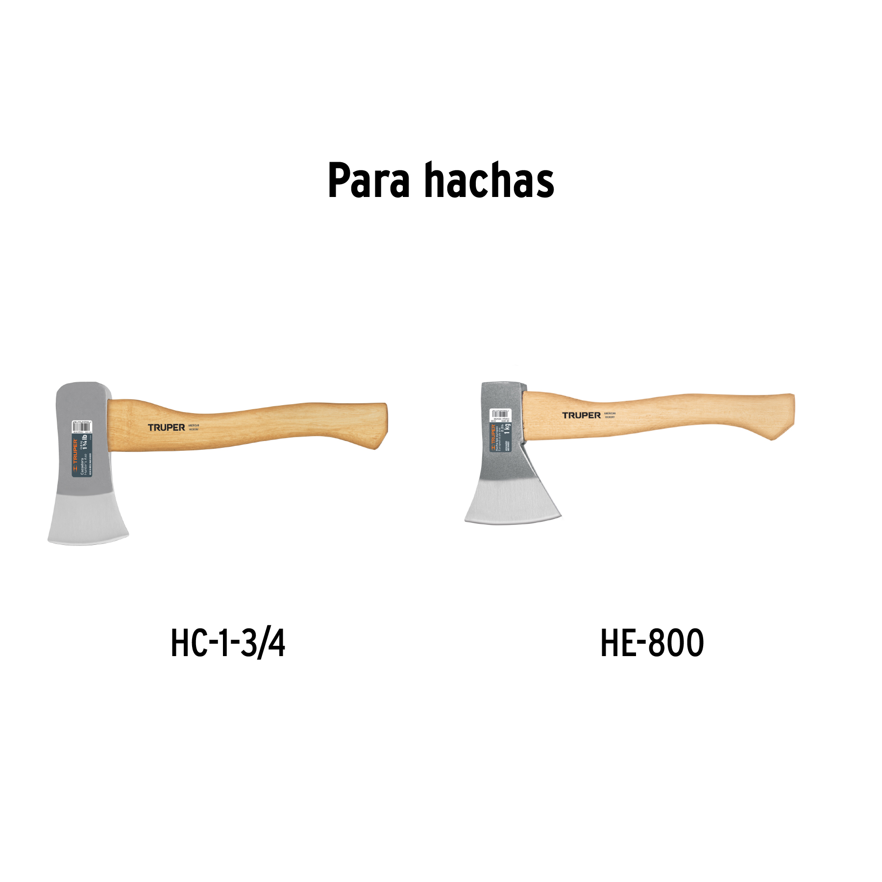 Mango hickory 15 1/2' para hacha cazadora y europea 1-3/4 lb - Imagen 4