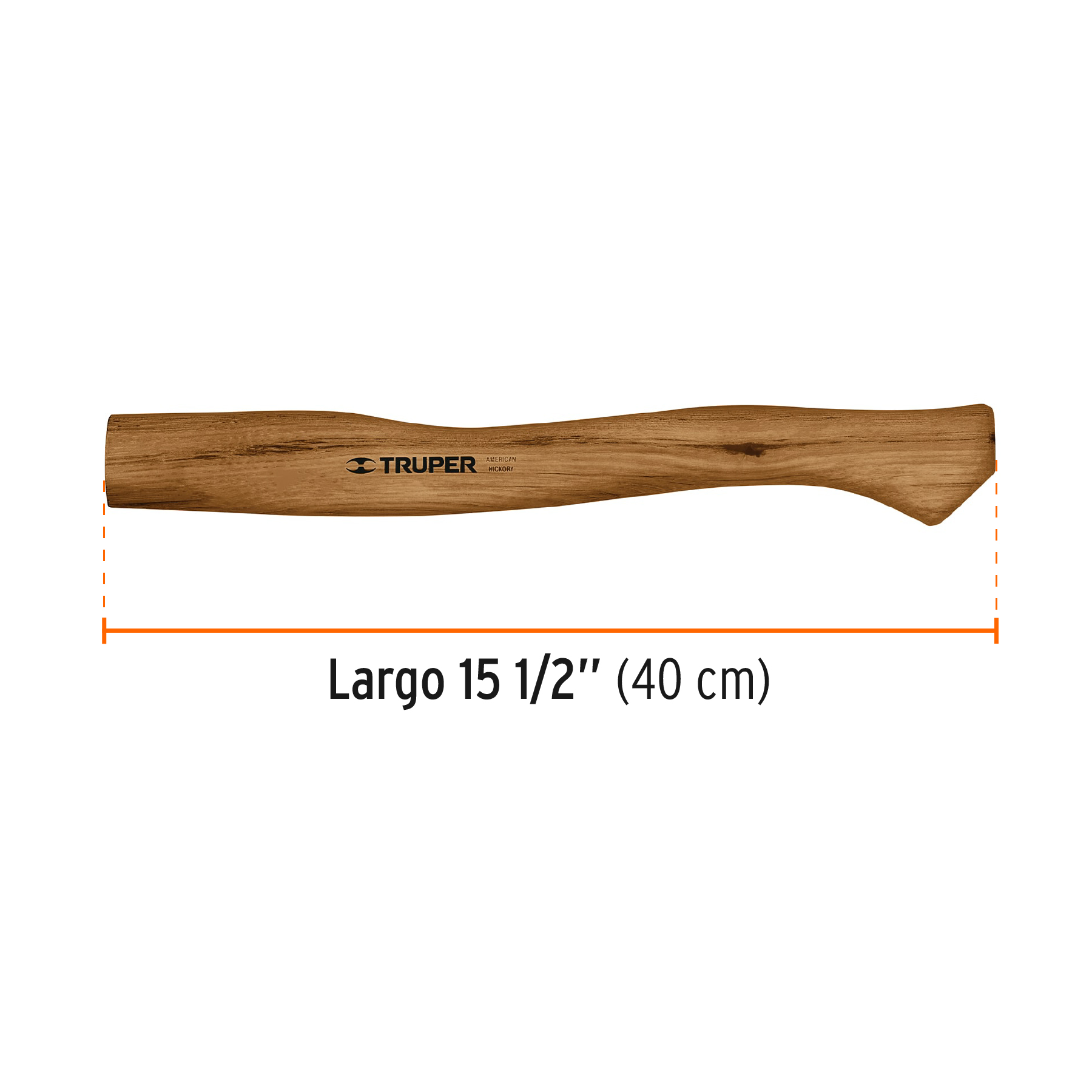 Mango hickory 15 1/2' para hacha cazadora y europea 1-3/4 lb - Imagen 3