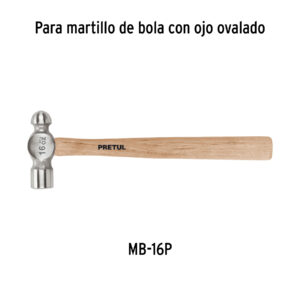 Mango para martillo de bola MB-16P, PRETUL - Imagen 4