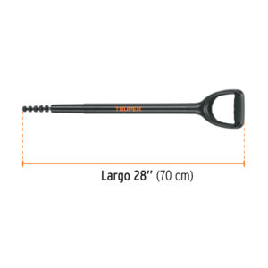 Mango de reposición para pala T-2000, fibra de vidrio, 26' - Imagen 4