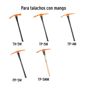 Mango de madera 36' para zapapicos y talachos de 4 a 7 lb - Imagen 6