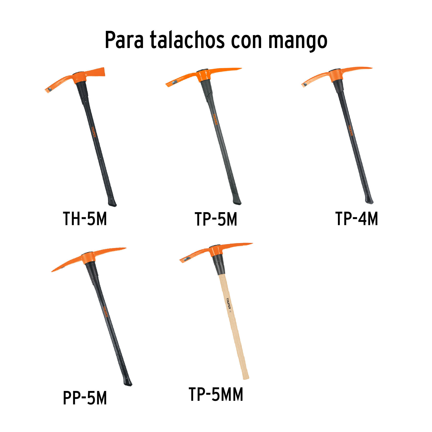 Mango de madera 36' para zapapicos y talachos de 4 a 7 lb - Imagen 6