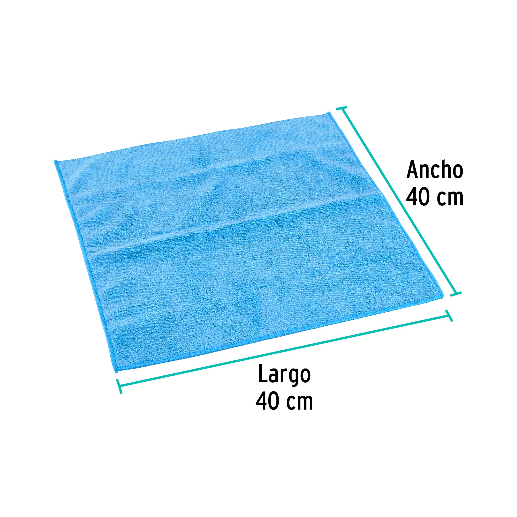 Toalla de microfibra de 40 X 40 cm, KLINTEK - Imagen 4