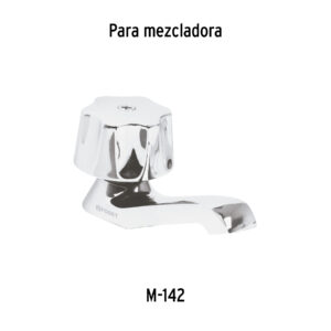 Maneral hexagonal metálico para lavabo y fregadero, BASIC - Imagen 5