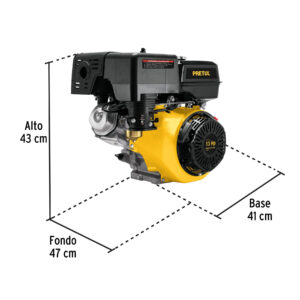 Motor a gasolina 13HP, PRETUL - Imagen 4