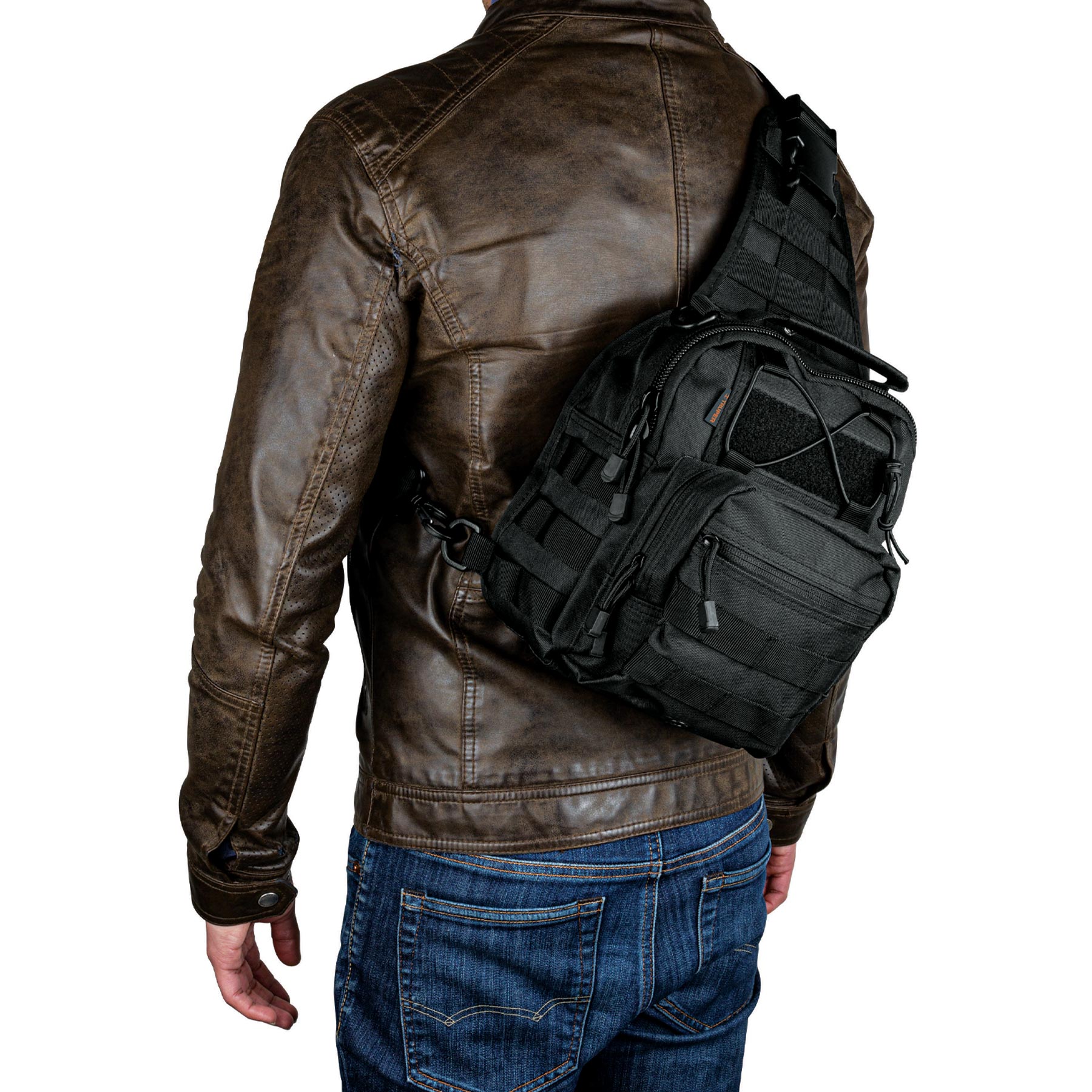 Mochila táctica multiusos negra, TRUPER - Imagen 3