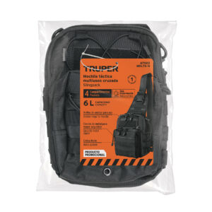 Mochila táctica multiusos negra, TRUPER - Imagen 9