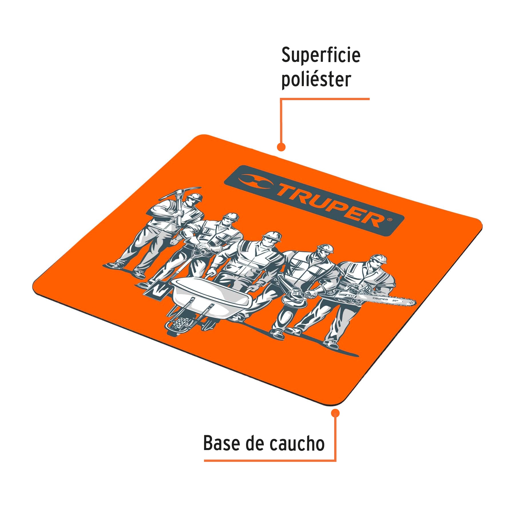 Mouse pad, TRUPER - Imagen 4