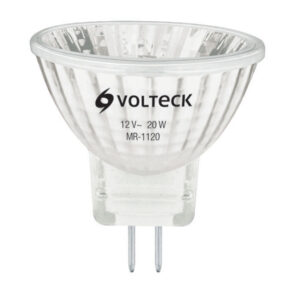 Lámpara de halógeno 20 W tipo MR11 en caja, VOLTECK