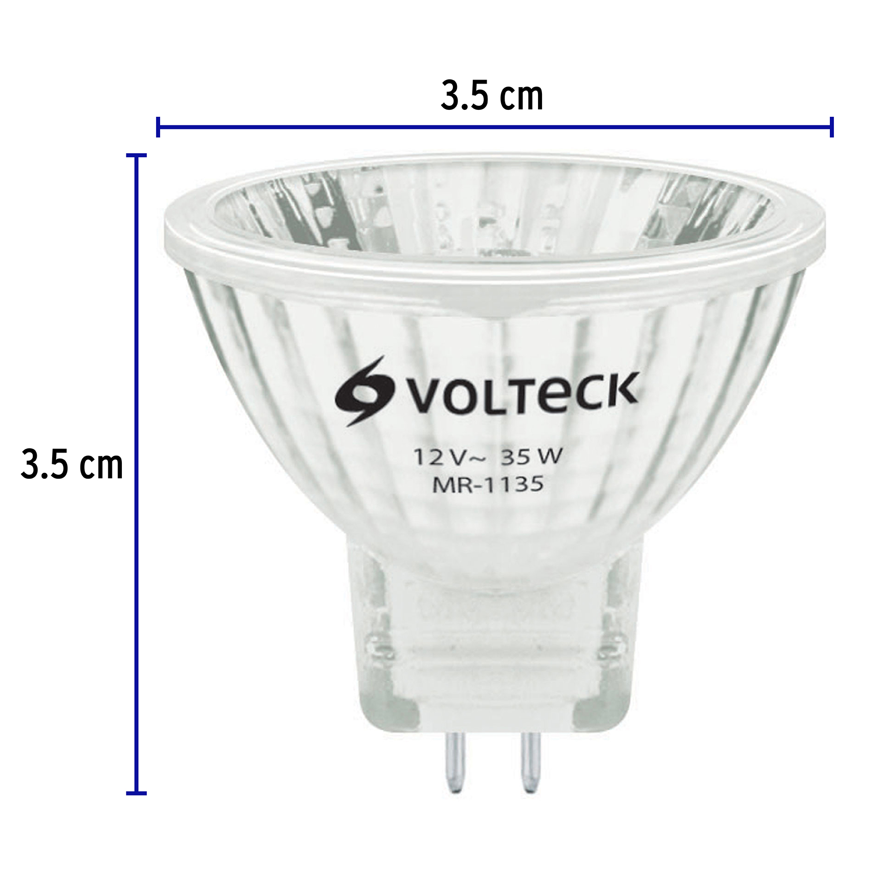 Lámpara de halógeno 35 W tipo MR11 en caja, VOLTECK - Imagen 4
