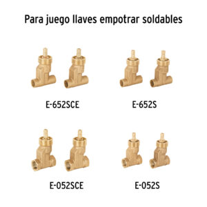 Juego de 2 manerales acrílico ámbar para regadera, BASIC - Imagen 5