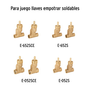 Juego de 2 manerales acrílico humo para regadera, BASIC - Imagen 5