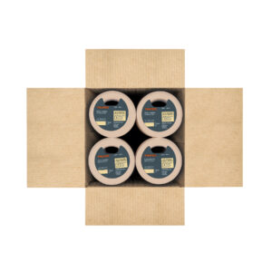 Cinta masking tape de 1' x 50 m, TRUPER - Imagen 3
