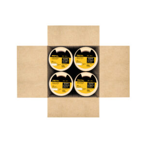 Cinta masking tape de 1' x 50 m, PRETUL - Imagen 4
