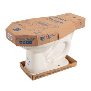 Taza redonda de porcelana, marfil, FOSET - Imagen 5