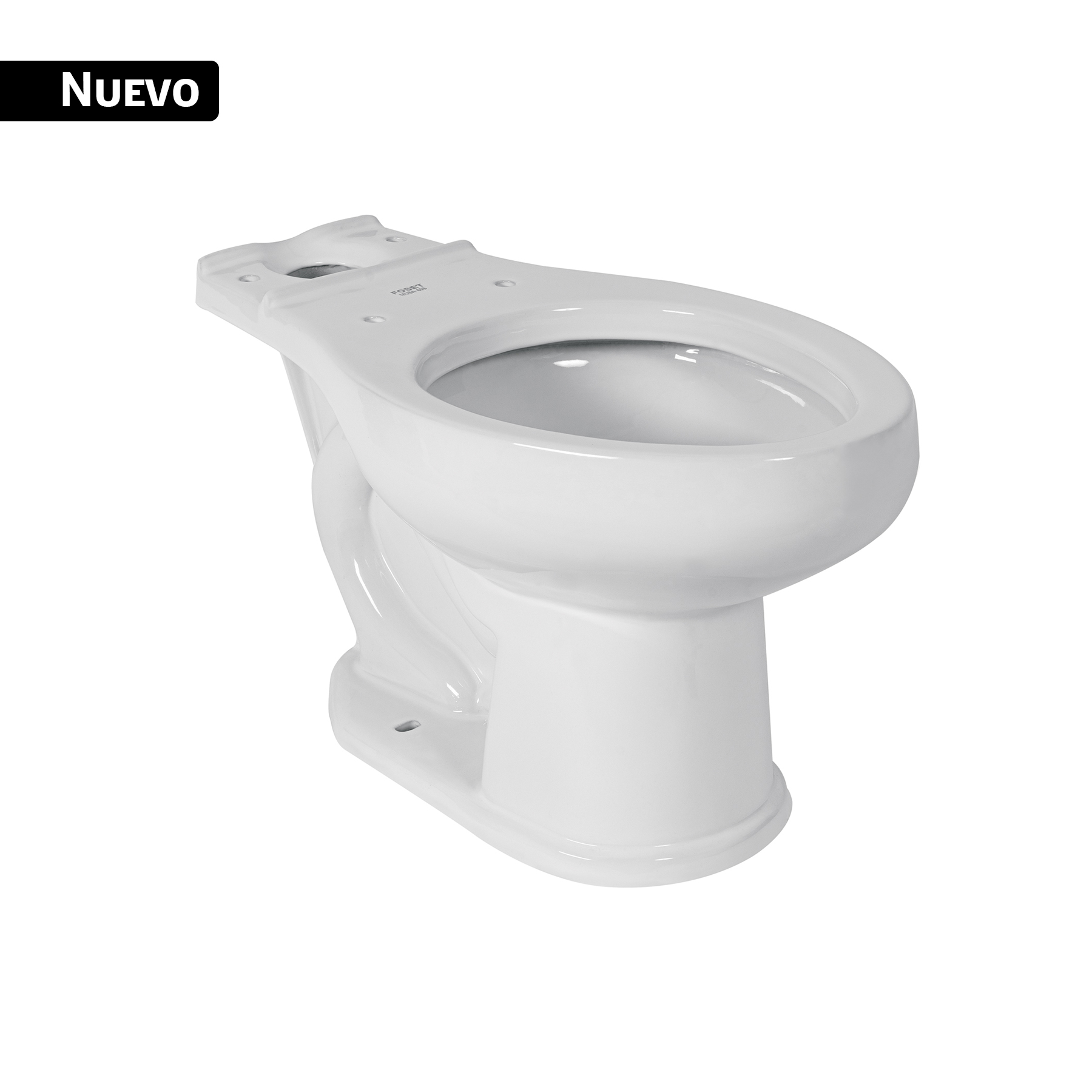 Taza alargada de porcelana, blanco, FOSET - Imagen 2