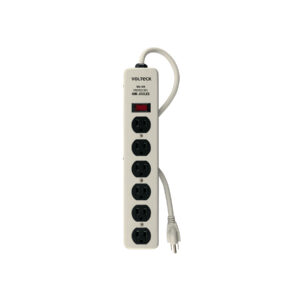 Alternative view of Multicontacto 14 AWG 6 entradas supresor de picos 600 joules