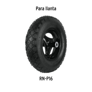 Llanta neumática 16', sin cámara, PRETUL - Imagen 5