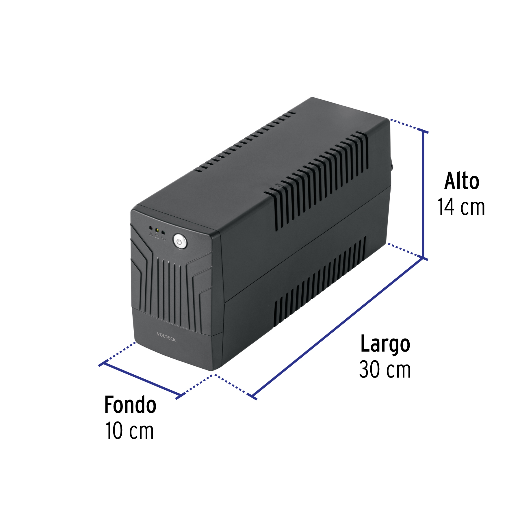No Break 500 VA / 240 W con 4 contactos, VOLTECK - Imagen 5