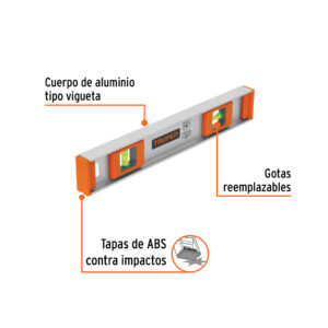 Nivel profesional de 14' con protección de ABS, TRUPER - Imagen 3