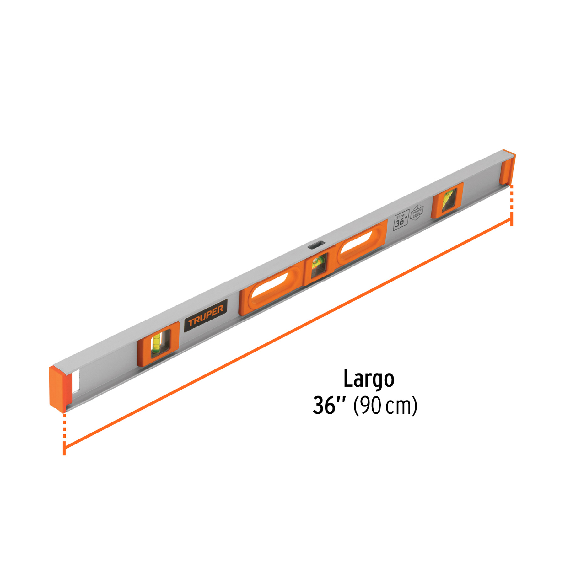 Nivel profesional de 36' con protección de ABS, TRUPER - Imagen 4