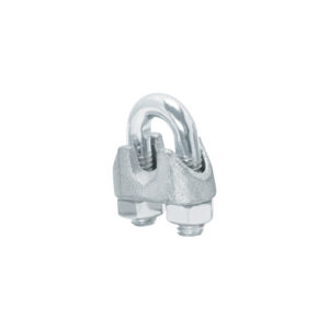 Bolsa c/40 nudos (perros) de hierro p/cable de 1/4', FIERO