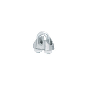 Alternative view of Blíster c/2 nudos (perros) de hierro p/cable de 1/8', FIERO