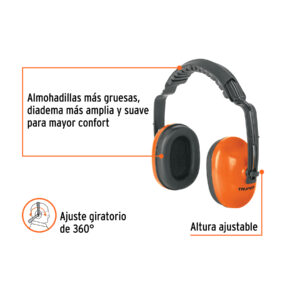 Orejera ajustable, TRUPER - Imagen 3