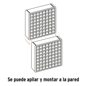 Organizador con 16 gavetas, TRUPER - Imagen 5