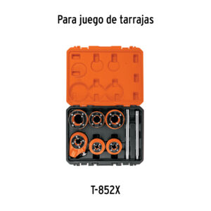 Juego de 4 peines de 2' para tarrajas T-852X, EXPERT - Imagen 4