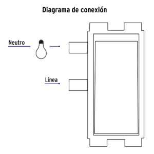 Placa armada con 1 interruptor sencillo, VOLTECK BASIC - Imagen 5